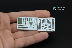 Intérieur imprimé en 3D et coloré sur papier décalcomanie Quinta Studio QD48613 Jaguar Gr.1A (Airfix) 1/48 – immagine 8