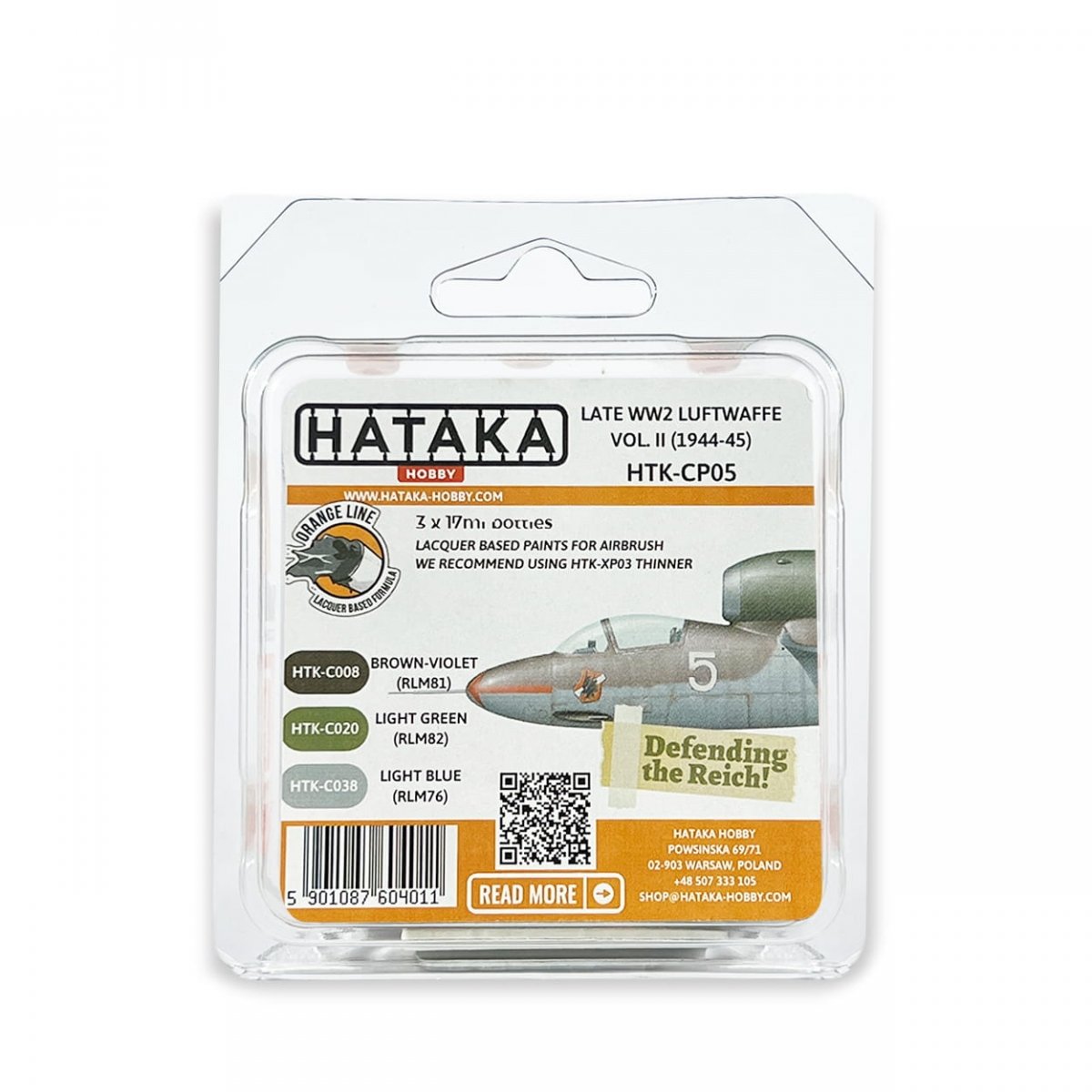 Hataka Hobby HTK-CP05 Fin WW2 Luftwaffe vol. II (1944-45)