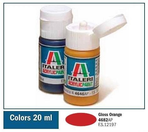 Italeri 4682AP GLOSS ORANGE 20ml