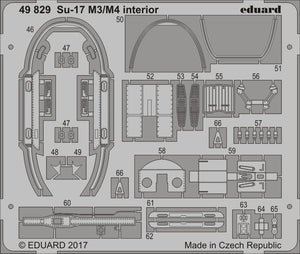 Eduard 49829 Su-17 M3/ M4 intérieur KITTY HAWK 1/48 – Bild 2