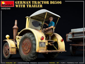 MiniArt 38038 Tracteur allemand D8506 avec remorque 1/35 – image 9