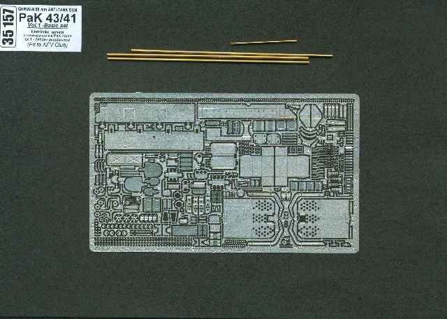 Aber 35157 Canon antichar allemand Pak 43/41 partie 1 ensemble de base (AFV) (1/35)