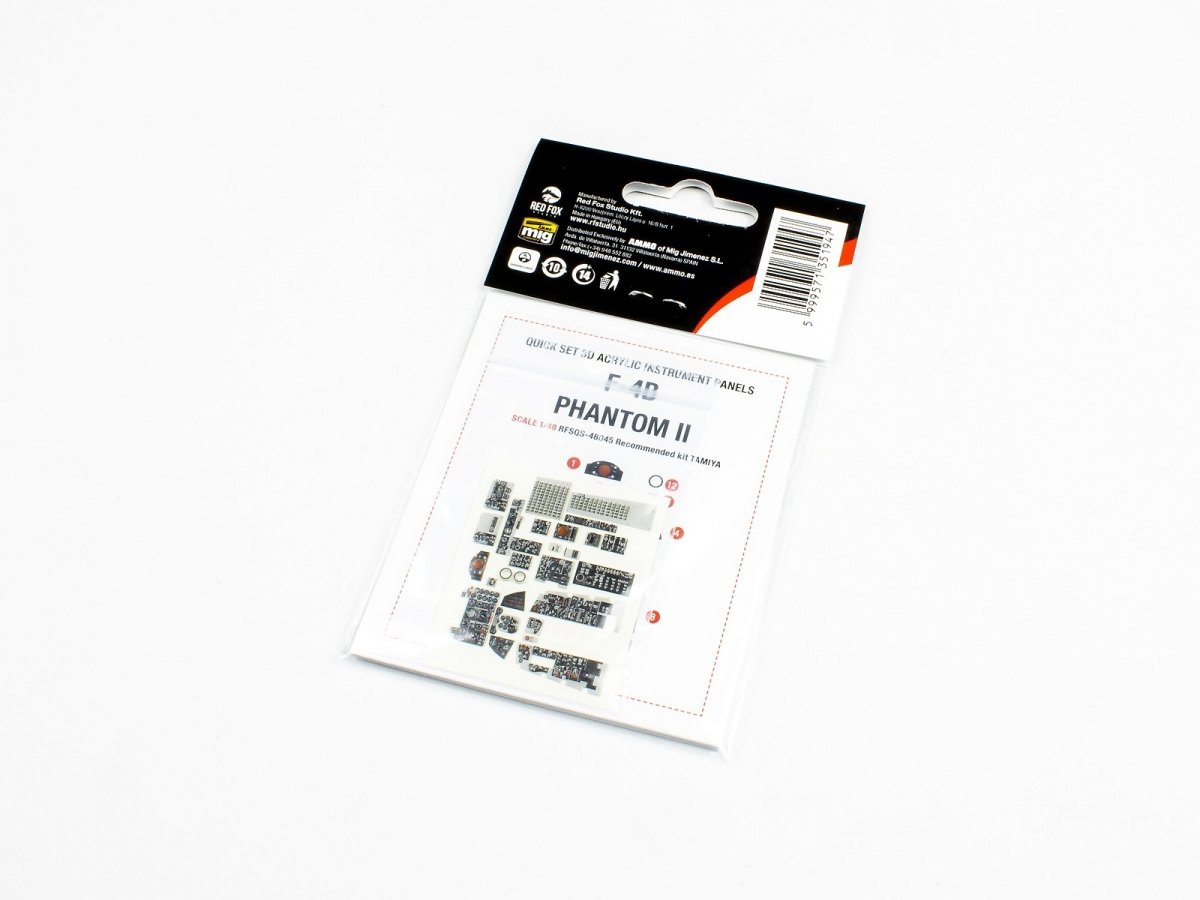 Red Fox Studio QS-48045 McDonnell DOUGLAS F-4B Phantom II Tamiya 1/48  – image 2