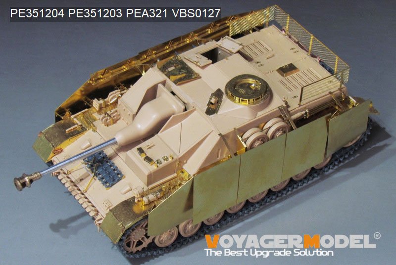 Maquette Voyager PE351204 StuG.IV allemand de la Seconde Guerre mondiale, première production (pour RFM 5060), échelle 1/35 – immagine 4