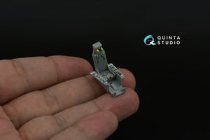 Intérieur imprimé en 3D et coloré sur papier décalcomanie Quinta Studio QD72201 A-4F (Fujimi/Hobby 2000) 1/72 – image 9