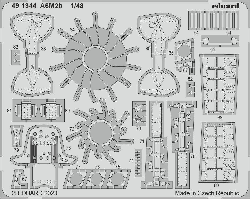 Eduard BIG49371 A6M2b ACADEMY 1/48 – image 4