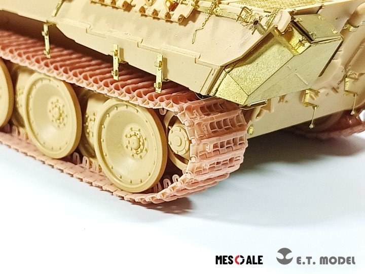 ET Model P35-002 P35-002 WWII German Pz.Kpfw.V « PANTHER » Chenille fonctionnelle (Impression 3D) 1/35 – Bild 7