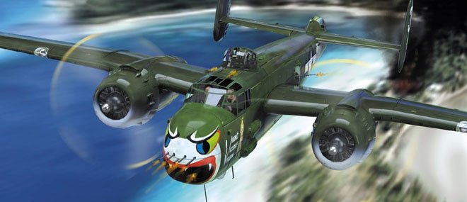 Maquette HK Models 01E03 B-25H Mitchell Gun Ship (1/32)