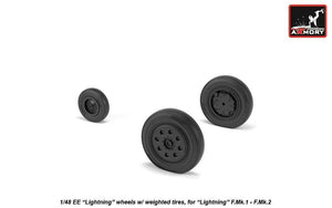 Roues Armory Models AW48407 EE Lightning avec pneus lestés, échelle 1/48 (début) – image 3