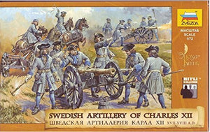 Zvezda 8066 Artillerie suédoise de Charles XII 1/72