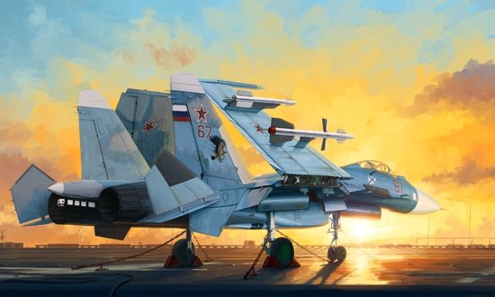Trumpeter 01678 Su-33 Flanker D russe au 1/72