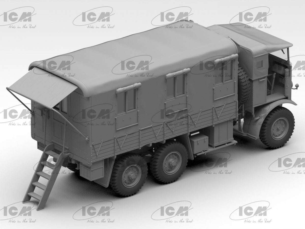ICM 35603 Caravane de bureau de Monty 1/35 – image 5