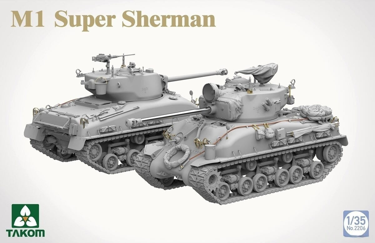 Takom 2206 M1 Super Sherman 1/35  – image 2