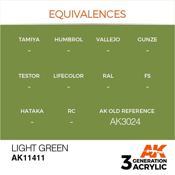 AK Interactive AK11411 Vert clair 17 ml – immagine 3