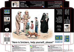 Master Box 35159 Voici des Snickers, servez-vous ! (1/35)