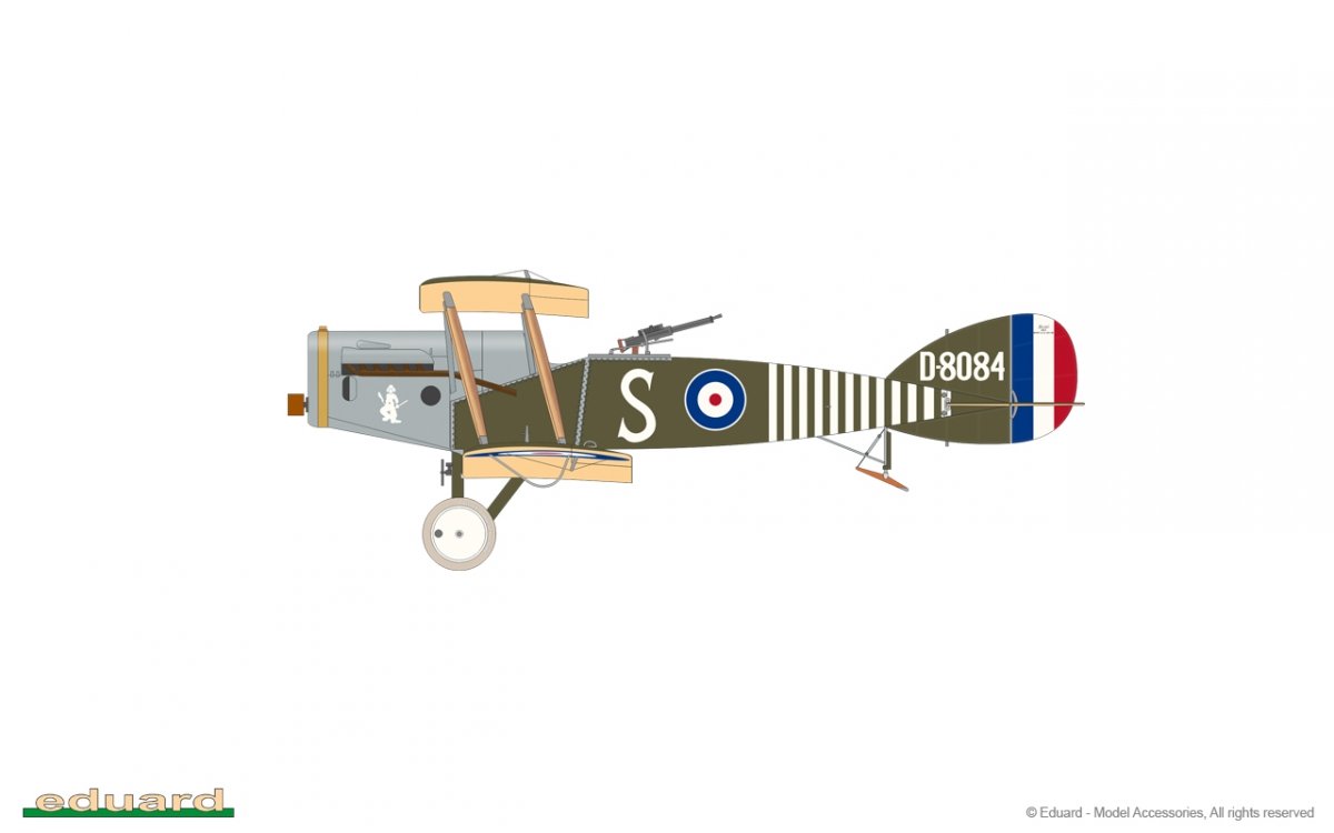 Maquette Eduard 8452 Bristol F.2B Fighter au 1/48 – image 5