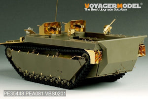 Maquette Voyager PE35448 WWII US LVT-4 Water Buffalo Landing Vehicle Chenillé de base pour AFV CLUB 35205 1/35  – immagine 15