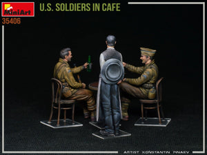 MiniArt 35406 SOLDATS AMÉRICAINS DANS UN CAFÉ 1/35 – image 6