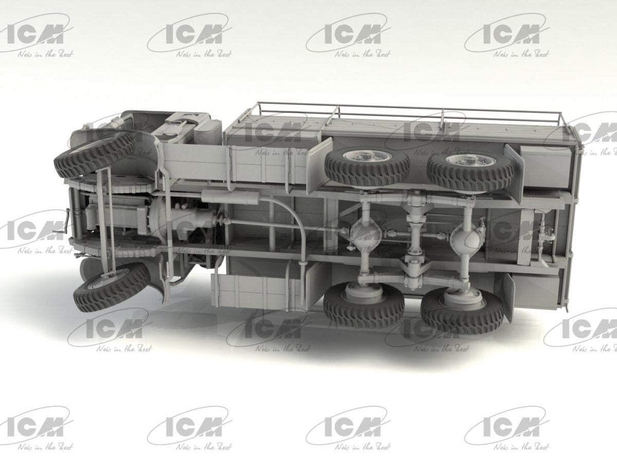 ICM 35600 Leyland Retriever Camion britannique de service général de la Seconde Guerre mondiale, échelle 1/35 – imagen 6