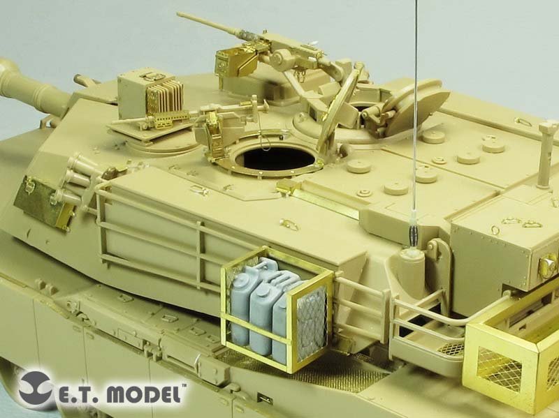 Maquette ET E35-201 Char de combat principal M1A1 de l&amp;#39;armée américaine/MC (pour kit TAMIYA) (1/35) – Bild 7