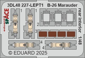 Eduard 3DL48227 B-26 Marauder intérieur arrière SPACE ICM 1/48 – Bild 4