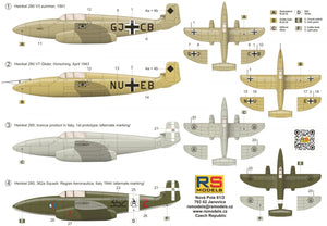 RS Models 92290 Heinkel He-280 V-3 1/72  – Bild 2