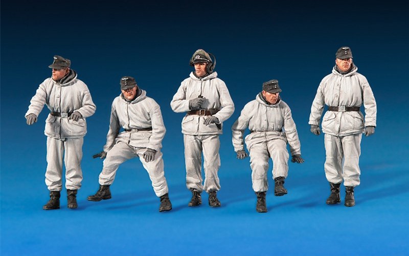 MiniArt 35249 ÉQUIPAGE DE CHAR ALLEMAND (UNIFORMES D&amp;#39;HIVER) ÉDITION SPÉCIALE 1/35 – Bild 2