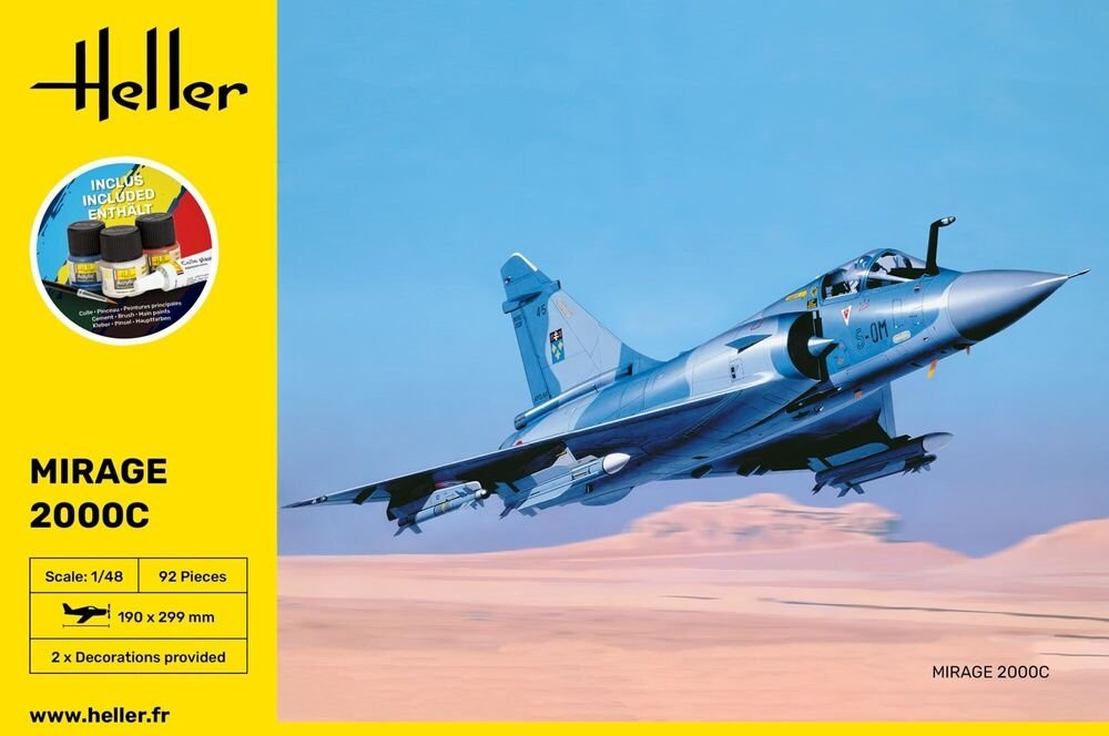 Heller 56426 Kit de démarrage - Mirage 2000C 1/48 – Bild 4
