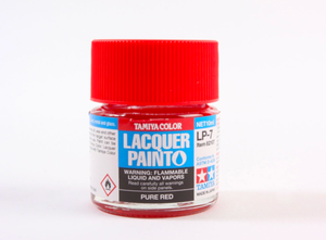 Tamiya 82107 LP-7 Pure red 10ml – zdjęcie 3