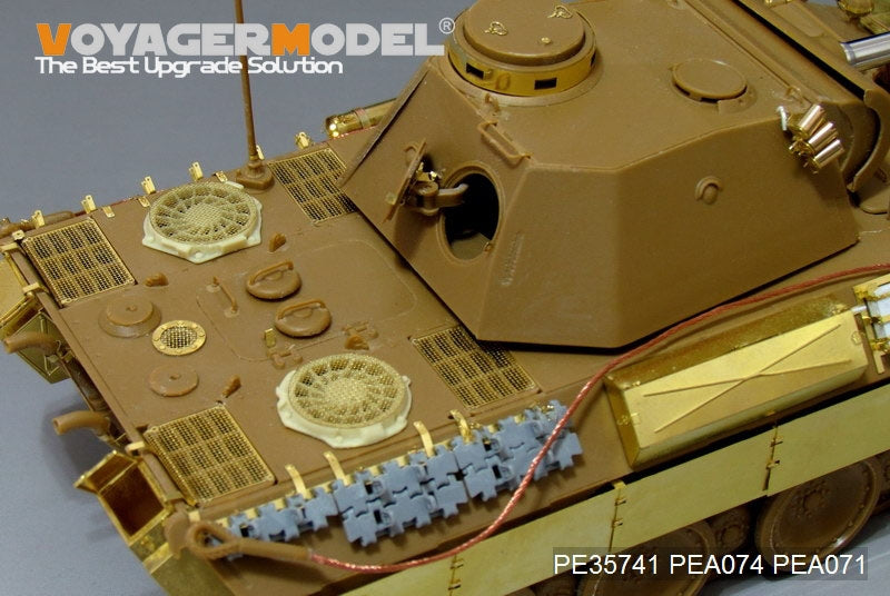 Maquette Voyager PE35741 Panther D allemand de base de la Seconde Guerre mondiale pour ICM 35361 1/35 – imagen 9