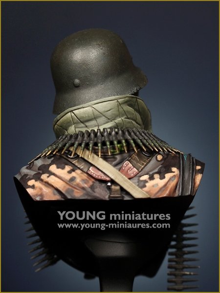 Young Miniatures YM1887 German Waffen SS Siege of Bastogne 1/10 – zdjęcie 3