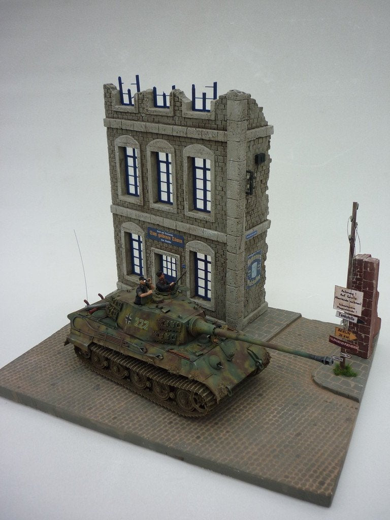 RT-Diorama 35197 Socle de diorama : « Coin de rue » 1/35 – imagen 8