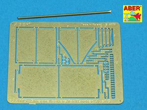 Aber 35A115 Couvertures supplémentaires pour éclats d&amp;#39;obus pour Panther Ausf.G (1/35)