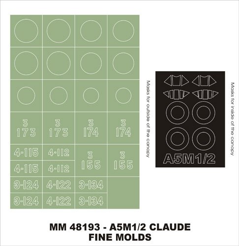 Moules fins Montex MM48193 A5M1/2 Claude