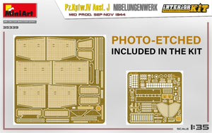 MiniArt 35339 Pz.Kpfw.IV Ausf. J Nibelungenwerk. MOYENNE PROD. SEP-NOV 1944 KIT INTÉRIEUR 1/35 – image 4