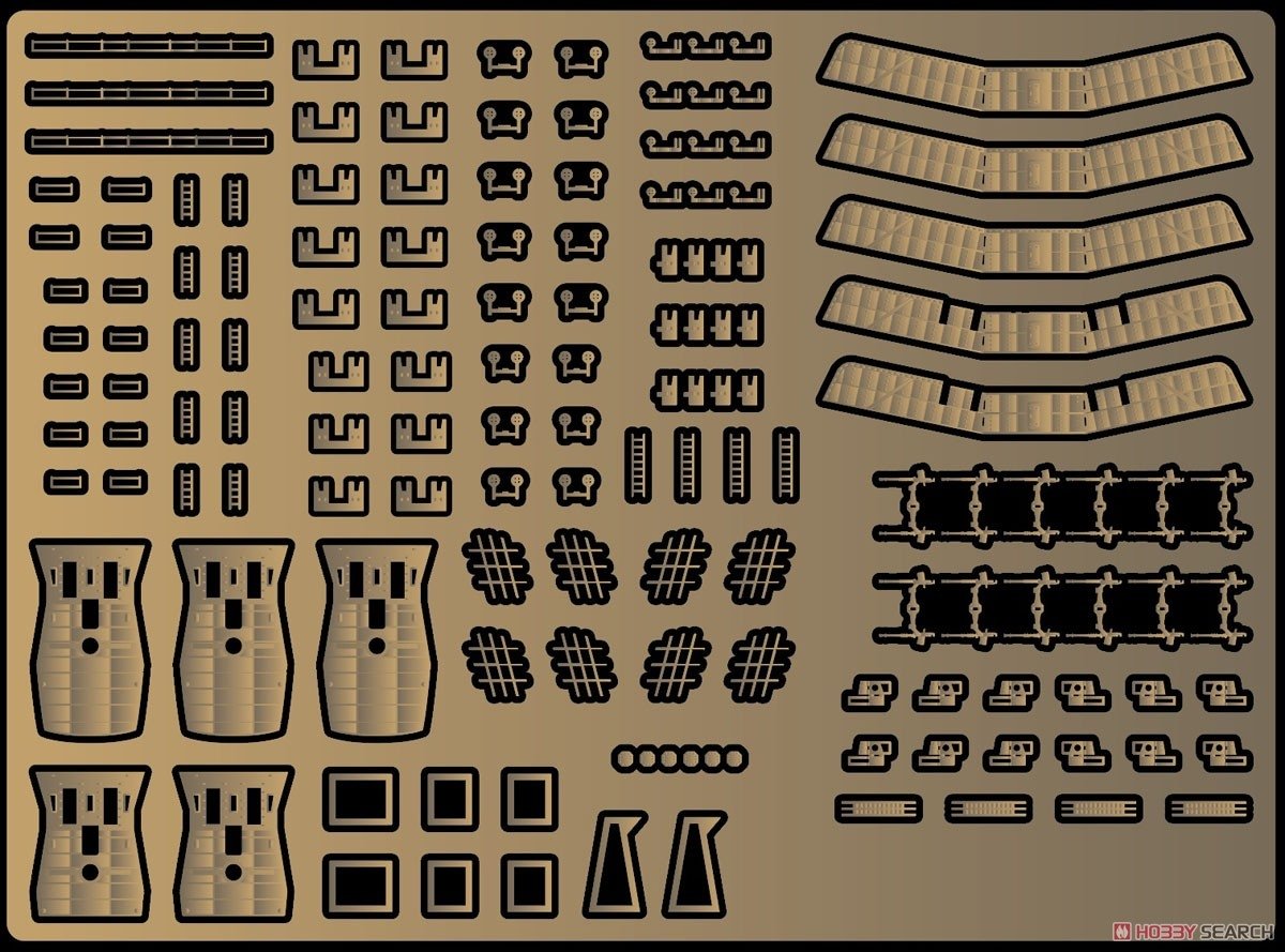 Fujimi 433172 TOKU-99 EX-1 Pièces photogravées pour IJN Heavy Cruiser Ibuki 1/700 – Bild 2