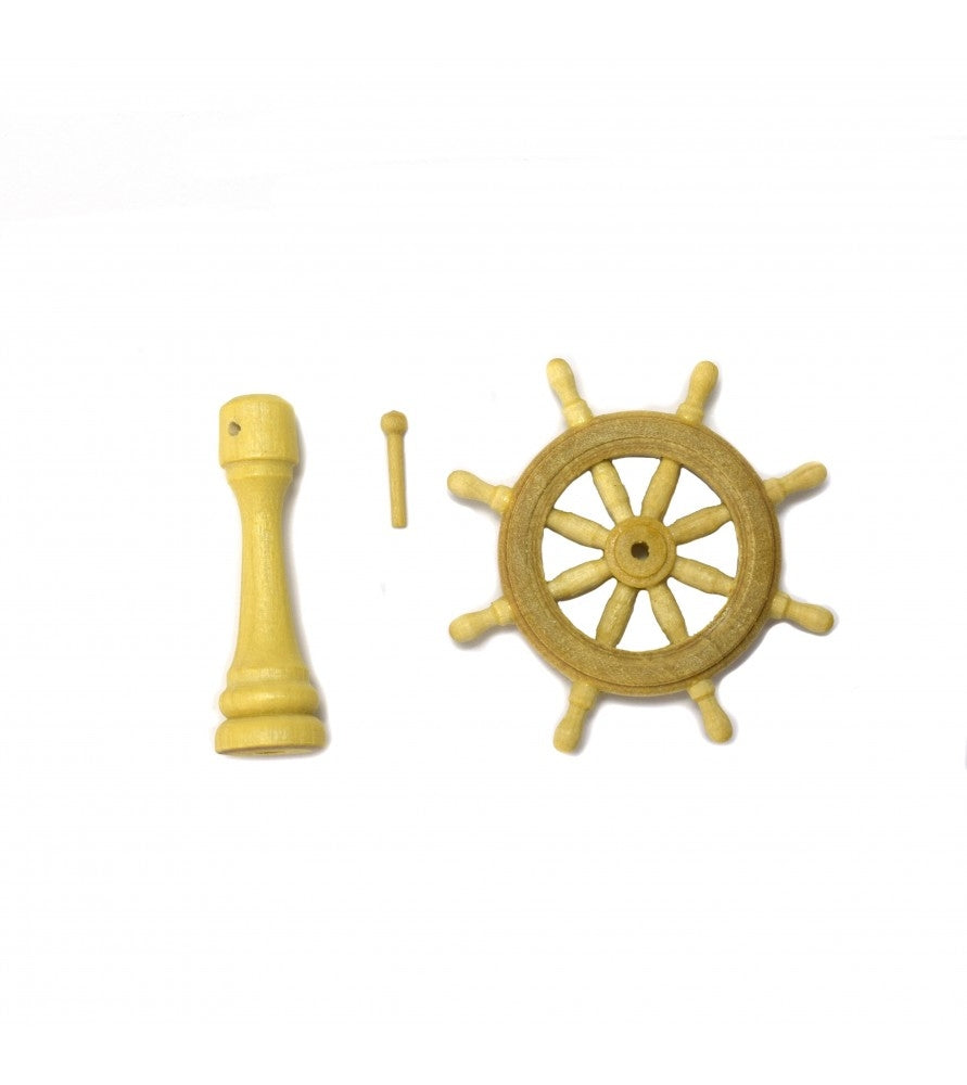 ARTESANIA LATINA 8574 Koło sterowe / Rudder and Wheel 40 mm