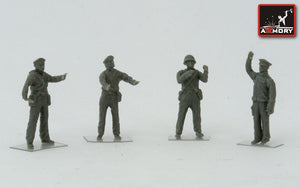 Maquette Armory Models F7217 : Équipage de marines soviétiques armés d&amp;#39;un canon antiaérien quadruple Maxim (Seconde Guerre mondiale) au 1/72