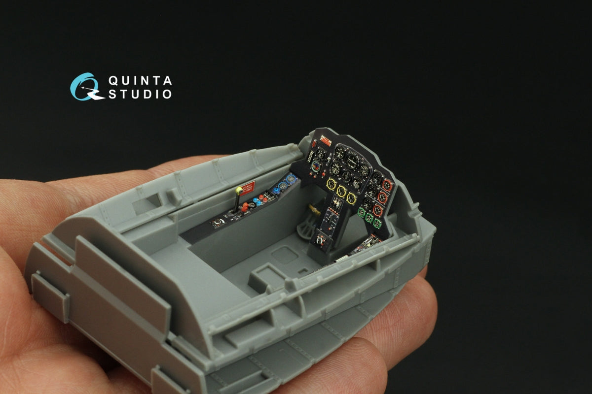 Quinta Studio QD35137 FW Triebflugel Intérieur coloré imprimé en 3D sur papier décalque (Miniart) 1/35 – image 9