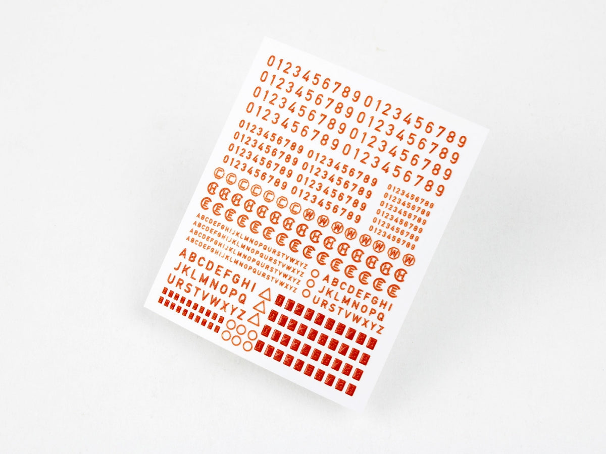 Red Fox Studio QS-35017 Chiffres et lettres pour véhicules blindés américains vol. 01 1/35 – image 3