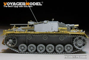 Voyager modèle PE35871 WWII allemand StuG.III Ausf.C/D Basic pour DRAGON 1/35  – immagine 8