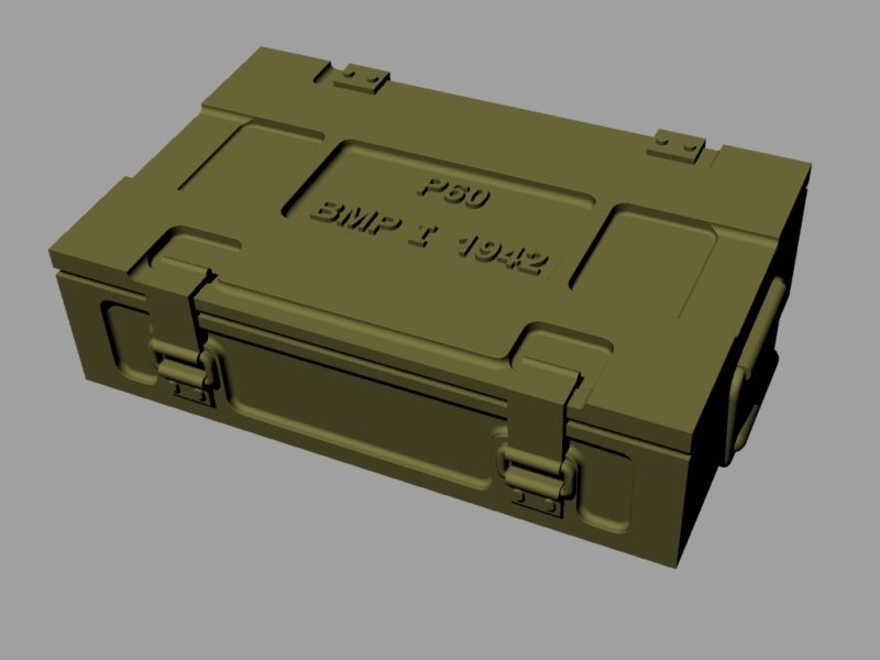 Panzer Art RE35-383 Boîtes de munitions pour canon de 25 livres (obus explosifs et antichars) 1/35 – immagine 2