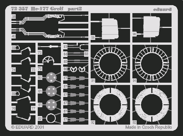 Eduard 72357 He 177 Greif 1/72 REVELL – image 2