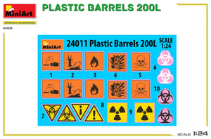 MiniArt 24011 FÛTS EN PLASTIQUE 200L 1/24  – Bild 2