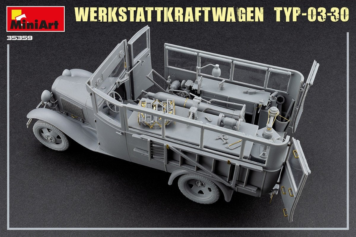 MiniArt 35359 WERKSTATTKRAFTWAGEN TYP-03-30 1/35 – immagine 13
