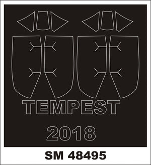 Montex SM48495 Tempest V EDUARD 1/48