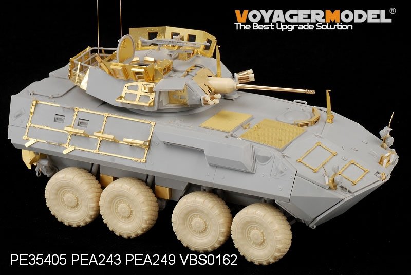 Maquette Voyager PE35405 LAV-A2 USMC moderne de base pour TRUMPETER 01521 1/35 – immagine 4