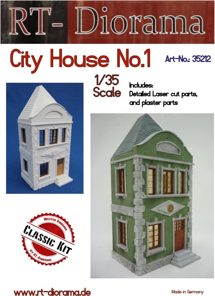 RT-Diorama 35212 Maison de ville n° 1 1/35