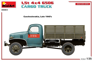 MiniArt 38064 1,5t 4×4 G506 CAMION CARGO 1/35 – Bild 3