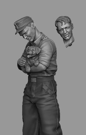 Panzer Art FI35-120 Conducteur de StuG avec chiot 1/35 – image 3